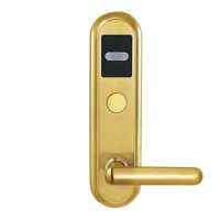 Electronic RFID Card Door Lock with Key Electric Lock For Home Hotel Apartment Office Latch with Deadbolt lk520SG