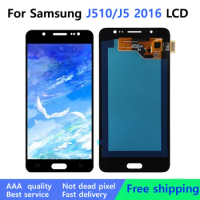 5.2'' Super Amoled For Samsung Galaxy J5 2016 J510 LCD Display With Touch Screen Digitizer Assembly Replacement Parts