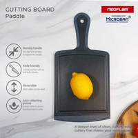 NEOFLAM Cutting Board Talenan Anti Bakteri Non-Slip Handle Dishwasher Safe Lusso Marble