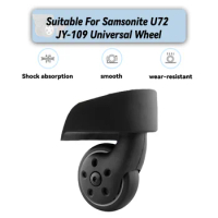 For Samsonite U72 JY-109 Universal Wheel Replacement Suitcase Rotating Smooth Silent Shock Absorbing Wheel Accessories Wheels