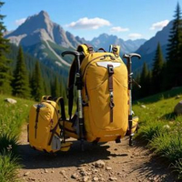 全城熱賣 - 戶外登山包40L大容量雙肩包男女新款徒步旅行雙肩背包騎行包