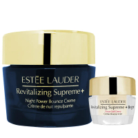 ESTEE LAUDER 雅詩蘭黛 年輕無敵一夜修護膠原霜(75ml)+精巧版任選(正貨)-#亮顏霜(15ml)