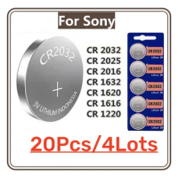 20pcs For Sony CR2025 cr2016 cr2032 CR1632 CR1616 CR1620 CR1220 CR2450 CR2430 battery cr 2032 cr 2025 CR 2016 Batteria