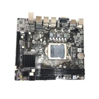 H61 Motherboard 1155-pin DDR3 Desktop Mainboard LGA 1155 DDR3 Support Core I3 I5 I7 CPU H61 Motherboard 1155-pin DDR3 Integrated