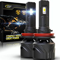Cougar Motor H11 Bulbs H11 Light Bulb H8 H9 Fog Lights 6500K White Non-Polarity H11 Fog Bulb Plug an