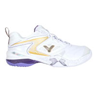 VICTOR 勝利體育 女專業羽球鞋-3E-訓練 運動 羽毛球 V型楦 勝利 白金紫(P9200TTY-A)