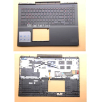 For DELL Inspiron15-7000 7566 7567 7568 7577 Keyboard C case cover Palmrest Backlit