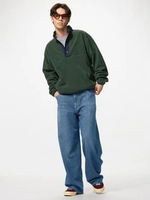 Uniqlo EZY Barrel Jeans Celana Jeans Pria M 66 BLUE