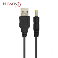USB to DC 4.0x1.7mm Barrel Jack Power Cable Charger Cord for PSP 3000 2000 1000 Electronics for Sony