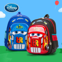 กระเป๋าเป้ Lightning McQueen, Disney Cars 2, กระเป๋าใส่หนังสือ, การ์ตูน 3 มิติ, สำหรับเด็กผู้ชาย, กร