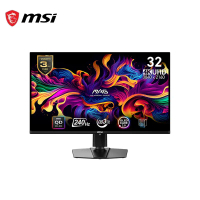 【MSI 微星】MAG 321UPX QD-OLED 電競螢幕顯示器 32型平面/UHD/240Hz/0.03ms