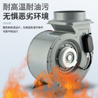 煙離心風機商用廚房煙罩燒烤車排煙管道風機強力抽風換氣220V320LPS 公司貨 快速寄出
