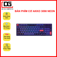 Bàn phím cơ AKKO 3098 NEON ( USB Type c/ Led Rainbow/ ASA Profile) - Kết Nối Dây - LED RGB - Bàn Phí