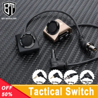 WADSN Tactical Button Pressure Switch Crane/SF New SF Plug For M300 M600 Flashlight Hunting Weapon Scout Airsoft Gun Accessory