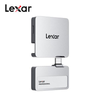 Lexar 雷克沙 SL400 行動固態硬碟 1TB (PSSD套裝，銀色，含HUB) LSL400S001T-RNSNG