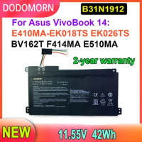 42Wh B31N1912 C31N1912 Laptop Battery For Asus VivoBook 14 F414MA E410MA-EK018TS BV162T EK026TS E510MA Series 11.55V