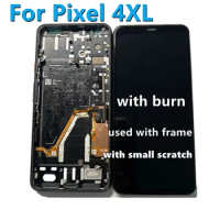 Original Pixel 4XL LCD For Google Pixel 4xl LCD Display Screen With Frame Pixel 4XL 6.23" Screen Parts with frame