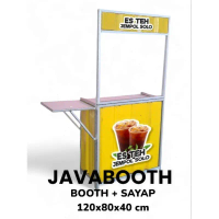 Booth Portable Semi Container Meja Sayap (120x40cm) JB LV
