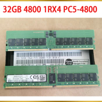 1Pcs New Server Memory For Samsung DDR5 32G 32GB 4800 1RX4 PC5-4800 ECC REG RDIMM