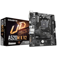 【GIGABYTE 技嘉】A520M K V2 DDR4 主機板+AMD R5 3400G 代理盒裝 4核 8緒(M+C組合包)