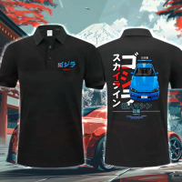 เสื้อโปโลนิสสัน GTR เสื้อโปโลนิสสัน GTR Nismo Polo R35 R32 แจ็คเก็ตอาหารค่ำของแท้