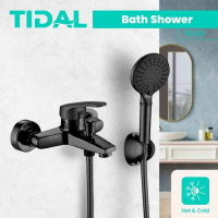 Discount Kran Shower Panas Dingin Tembok Tidal Black Td022