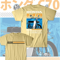 Kaos Anak Motor HONDA C70 CLASSIC Shirt Racing Otomotif winback_id