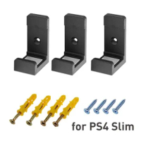 Wall Mount Bracket For PS4/PS4 Pro/PS4 Slim Console Anti-slip Shock-proof Durable Easy Install Gaming Stand Game Accessories