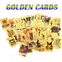 Pokemon Gold Silver Card Box Spanish Playing Cards Metalicas Charizard Vmax Gx Vstar Game Cards