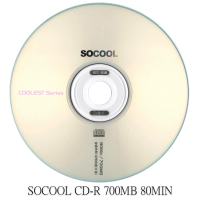 【SOCOOL】☆☆ SOCOOL CD-R 700MB 52X 100片裝 可燒錄空白光碟(可燒錄空白光碟)