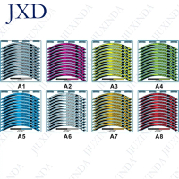 ชุดล้อจักรยานเสือภูเขา JXD สติ๊กเกอร์ติดขอบสำหรับ SHIMANO DECORE XT MTB สติ๊กเกอร์ กลางแจ้ง ออกกำลัง