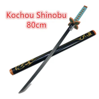 Original Anime Katana Cosplay Weapon Demon Slayer Sword Kochou Shinobu Kyoujurou Tanjirou Swords 80cm