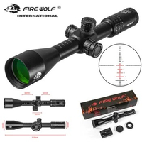 FIRE WOLF 5-25X50 FFP Hunting tactical Optical sight Airsoft accessories Sniper Rifle Scope Spotting scope for rifle hunting