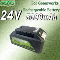 24V 5.0Ah 18650 Battery Rechargeable Lithium ion Battery for Greenworks Cordless Power Tool Replacement 29842