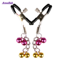 Ataullah Adult Sex Toys for Couples Nipple Clamps Nipples Breast Clips Small Bell Toy ST114