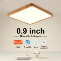 Tuya Smart WiFi LED Ceiling Lamp 36W WiFi App Voice Control Alexa/Google Remote Control Square &amp;round Ceiling Lights Living Room