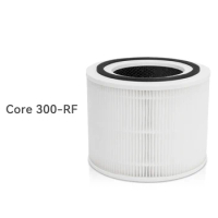 Air Purifier Replacement Filter Compatible with LEVOIT Core 300 Air Purifier 3-in-1 H13 True HEPA