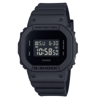 CASIO卡西歐  G-SHOCK 簡單率性 全黑設計 經典方形系列_DW-5600UBB-1_42.8mm