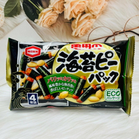 日本 龜田製菓 花生海苔捲米果 85g 海苔米果 花生米果 4袋入
