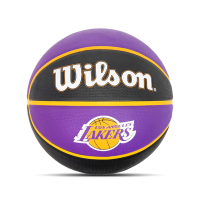 Wilson 籃球 NBA Lakers 黑 紫金 洛杉磯 湖人 7號球 橡膠 室外球 WTB1300XBLAL
