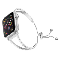 for Apple Watch SE Band 38mm 40mm 42mm 44mm Women Dressy Metal Bracelet iWatch Series 6/5/4/3/2/1 Wrist Strap for Applewatch