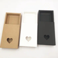 20pcs/lot pretty Brown Kraft Paper Boxes Drawer Box Phone Gift Craft Soap Box Jewelry Storage box