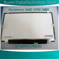 For Lenovo T460S T470S T480S LCD Screen Panel 14 Inch Laptop Display LP140WF5-SPB2/B3 1920*1080 With Touch Board