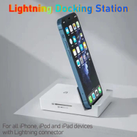 OTG HUB lightning Docking station HD Charging Adapter for apple Accessories iPhone 12 11 X 8 iPod ipad universal Base Dock HDMI