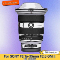 For SONY FE 16-35mm F2.8 GM II 2D version Lens Sticker Protective Skin Decal Film SONY FE24-70mm F2.8 GM2 / FE 24-105mm F4 G OSS