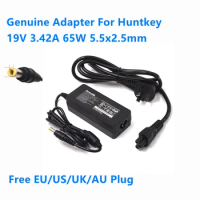 Genuine Huntkey 19V 3.42A 65W HKA06519034-6K AC DC Adapter For Intel NUC Laptop Projector Power Supply Charger