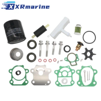 Outboard Service Kit For F70A Yamaha 4-Stroke 70HP Outboard Impeller Kit 6CJ-W0078 Fuel Filter 6D8-WS24A Oil Filter 5GH-13440