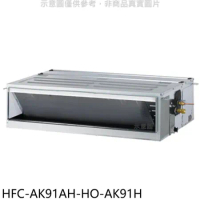 禾聯【HFC-AK91AH-HO-AK91H】變頻冷暖吊隱式分離式冷氣(含標準安裝)