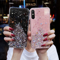 Bling Glitter Phone Case For xiaomi redmi 9A 9A Soft Full Cover For redmi 9A 9 A 9 A9 redmi9A Back cover CAPA