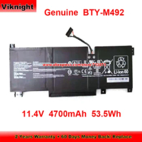 Genuine BTY-M492 Battery 3ICP6/71/74 for Msi Pulse GL76 11UCK-200XPL 11UDK 255VN GL76 11UEK-002NEU GF66 11UG 11.4V 4700mAh